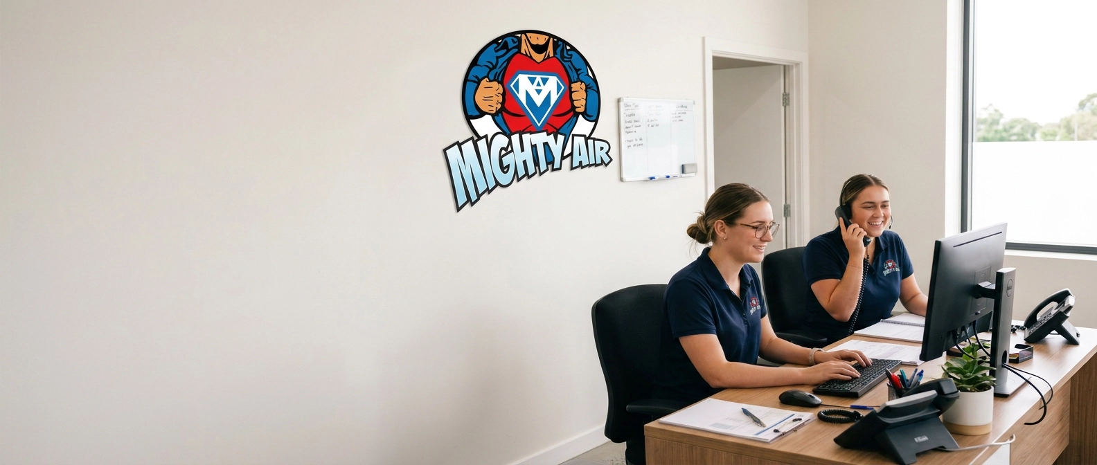 The Mighty Air office team in Jacksonville
